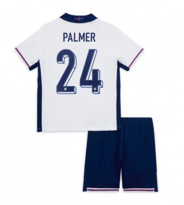 England Cole Palmer #24 Replika Babytøj Hjemmebanesæt Børn EM 2024 Kortærmet (+ Korte bukser)